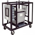CEP Portable 4-Wheel Power Distribution Cart for Generators — 480 Volts, 100 Amps, 3-Phase, Model# 6212PDC45