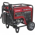 Honda EM6500S iAVR Series Portable Generator — 6500 Surge Watts, 5500 Rated Watts, Electric Start, Model# EM6500SXK2AN