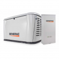 Generac 7325 22kW Dual Fuel Air Cooled Standby Generator with 200A SE Transfer Switch