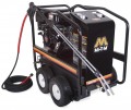 Mi T M HSP 3500 PSI 3.3 GPM Gas Powered Hot Water Pressure Washer with 4 Spray Tips