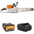 Stihl MSA 220 C-B Chainsaw, (2) AP 200 Battery & AL 101 Charger Bundle